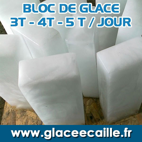 BLOCS DE GLACE