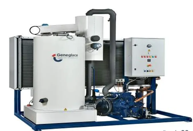 PACK-GLACE Production : 5000 kg/24hrs Refrigerant : R449A